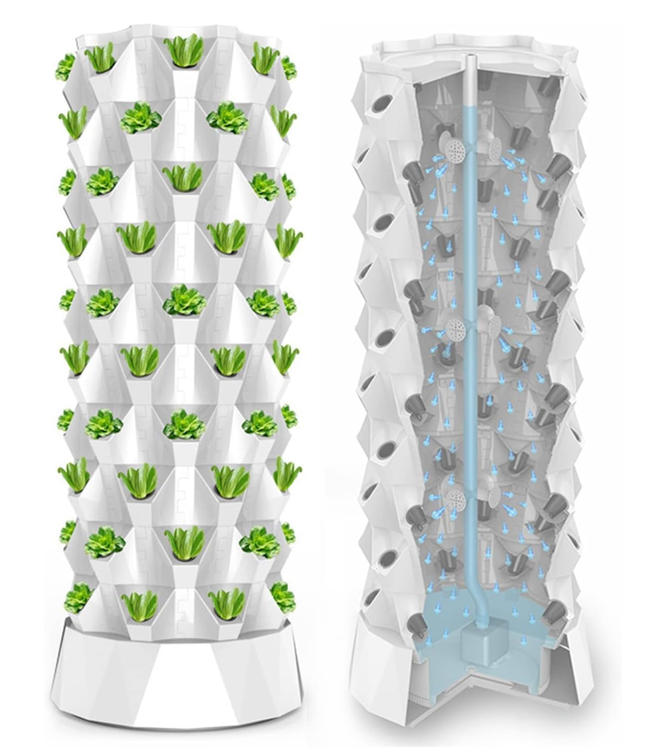 Sistema de cultivo interior hidropónico vertical